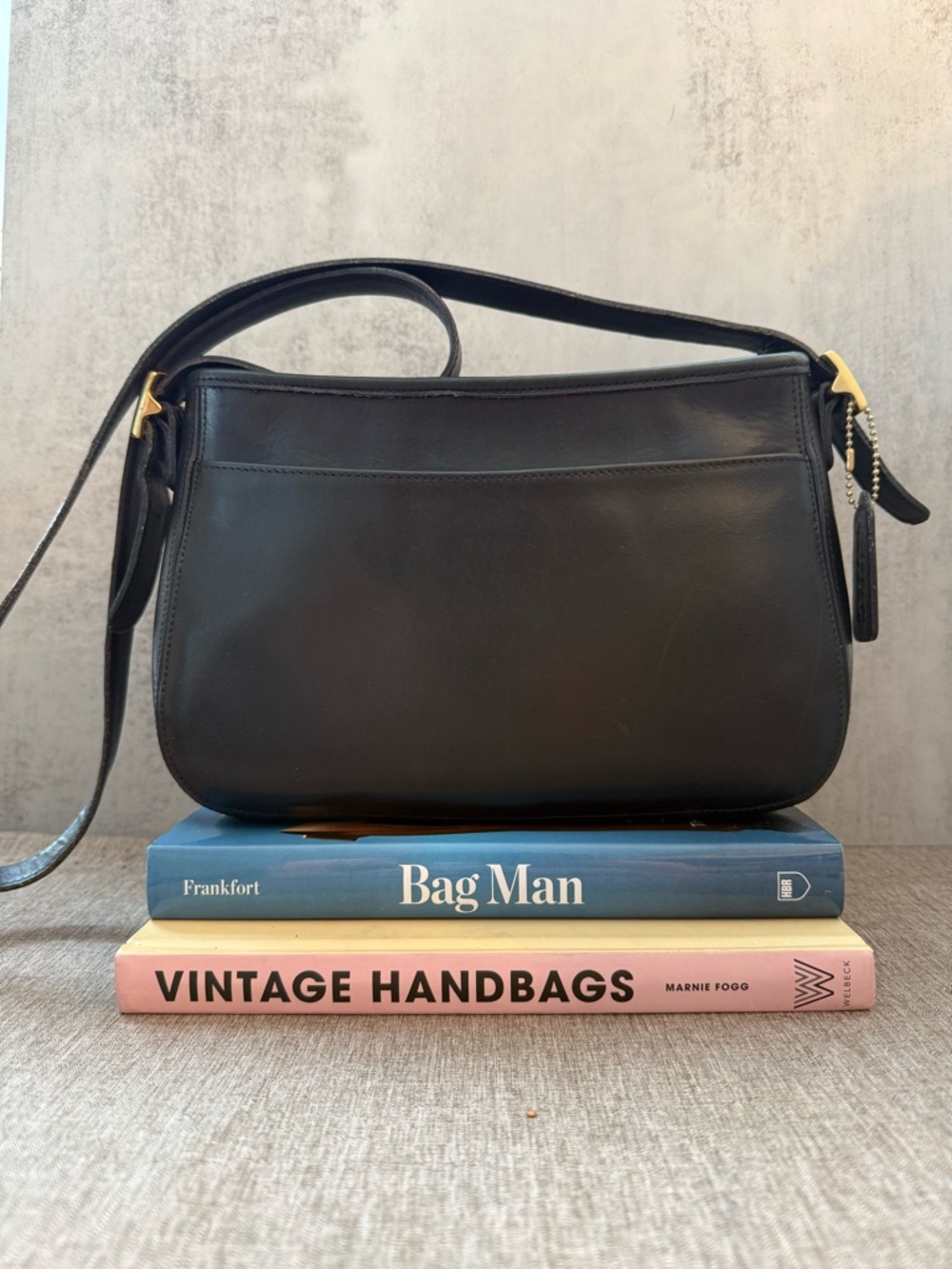 Coach Chelsea Zip Shoulder Bag Style 6000 Black USA